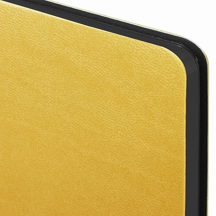 Бизнес-блокнот BRAUBERG в клетку «Metropolis Mix», А5, 80 листов, жёлтый, фото 6.