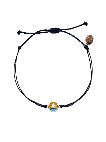 Браслет WAF WAF «Корабль», черный, фото 1.