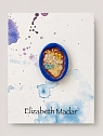 Брошь ручной работы Elizabeth Madar Сердце в рамке, керамика, превью фото 2