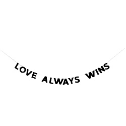 Гирлянда «LOVE ALWAYS WINS»