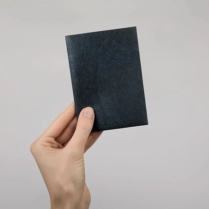 Обложка на паспорт New Wallet «New Skinny», черная, фото 3.