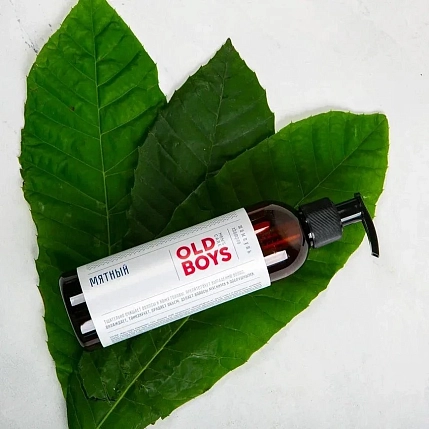 Шампунь Краснополянская косметика Old boys «Мятный», 250 мл, фото 2.