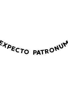 Гирлянда «EXPECTO PATRONUM»