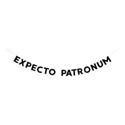 Гирлянда «EXPECTO PATRONUM»