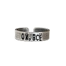 Кольцо ЭТО МЕТАЛЛ (IT IS METAL) «Ой, всё» 17/17,5, металлическое, превью фото 1