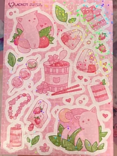 Стикерпак Лавкот «Нежные радости», А6