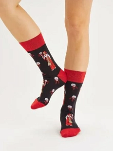 Носки «Василиса Прекрасная», р-р 38-41, коричневые