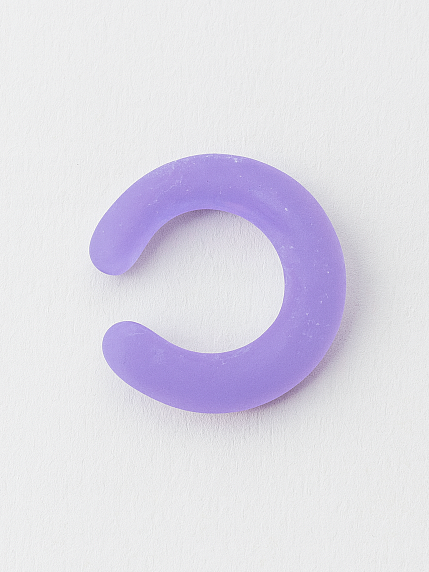 Кафф матовый, стекло, сиреневый, фото 1.