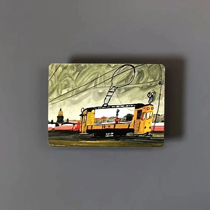 Магнит Подписные изделия «Памятник Крузенштерну», фото 2.