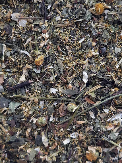 Травяной чай «Мята и ромашка» тонизирующий, 90 гр, фото 2.