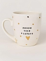 Кружка ручной работы Тата вытворяет/NF ceramics «Люблю тебя, pi***ts», белая, керамика, 400 мл, превью фото 1