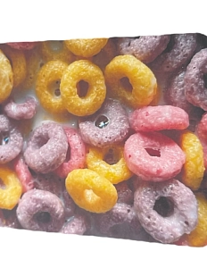 Блокнот «Встречи» в точку, 12 х 8,5 см, 30 листов, фиолетовый