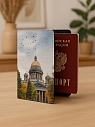Обложка на паспорт DARI DARI «Исаакиевский собор осенью», искусственная кожа, превью фото 2
