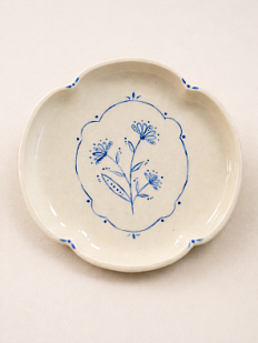 Тарелка ручной работы Tree House «Цветок», керамика, 15 см