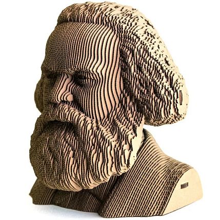 Картонный конструктор 3D «Карл Маркс», фото 3.