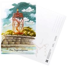 Открытка «Маяк Фридрихштадский», А6