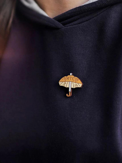 Значок WAF WAF «Питерский зонт», фото 4.