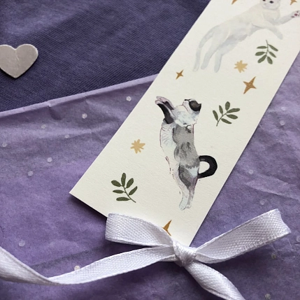 Закладка Юми Лард «Котики», фото 4.