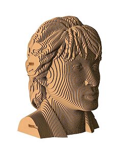 Картонный конструктор 3D «Виктор Цой»