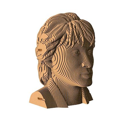 Картонный конструктор 3D «Виктор Цой», фото 1.