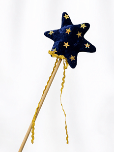 Волшебная палочка «Воссияй», ночь с золотыми звёздами