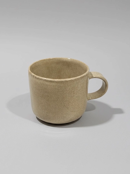 Кружка ручной работы Идеальное совпадение, бежевая, керамика, 350 мл, фото 2.