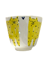 Чашка для чая ручной работы «Кот», желтый, керамика, 250 мл, превью фото 2