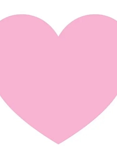 3D Стикер на телефон «Нежно-розовое сердечко», объёмный