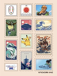 Стикерпак «Japan»