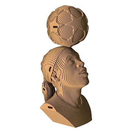 Картонный конструктор 3D «Рональдиньо», фото 1.