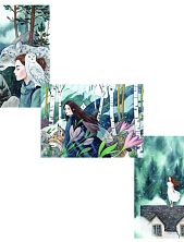 Набор открыток Анна Спешилова «Лесная магия» №3, 3 шт.