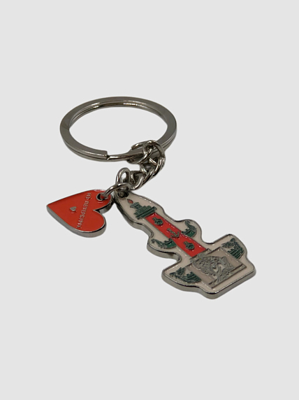 Брелок «Ростральная колонна», металл, фото 2.