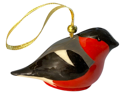 Игрушка на ёлку «Снегирь» , фото 1.