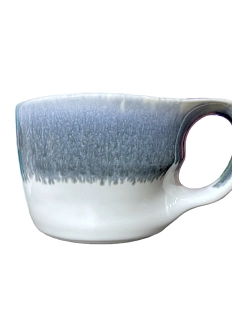 Кружка ручной работы Цветок Фригг VELES «Илулиссат», фарфор, 250 мл