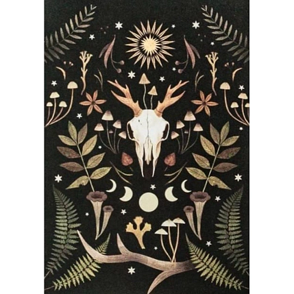 Мини-постер «Череп оленя», Дворникова Александра, фото 1.