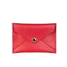 Кошелёк-конверт для документов ручной работы, Kokosina bags, натуральная кожа, красный, превью фото 1
