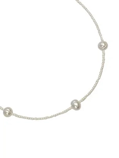 Чокер ручной работы ‭«Pearl», белый