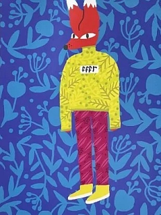 Скетчбук Валя Карнавалова «Модник лис», А5