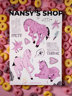 Стикерпак Nansy's Shop «Звездная пыль», 12 х 17 см