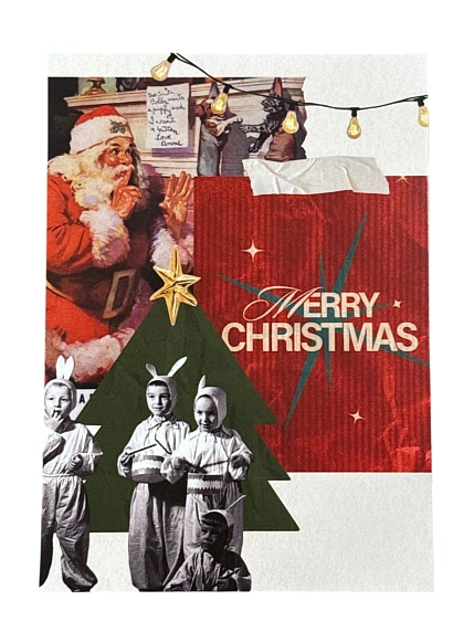 Открытка новогодняя Сорокина.вижн «Merry Christmas», А6, фото 1.