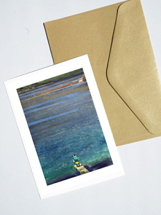 Открытка «На пирсе», Василий Аникин