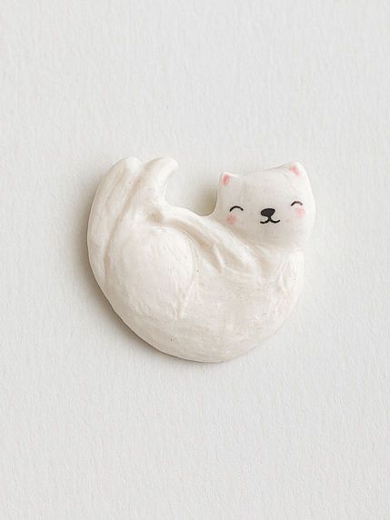 Брошь «Котик», фото 1.
