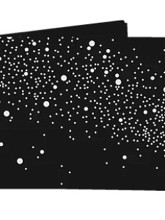 Кошелёк New Wallet «New space», черный