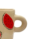 Кружка ручной работы Малёма с росписью Арбуз, керамика, 350 мл, превью фото 3