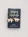 Серьги Мария Гордеева «Динозаврики», керамика, превью фото 1