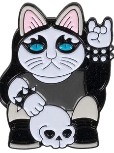 Металлический значок Barking Store «Heavy Metal»