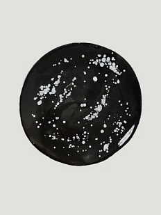 Тарелка ручной работы «Космос», керамика, 22 см
