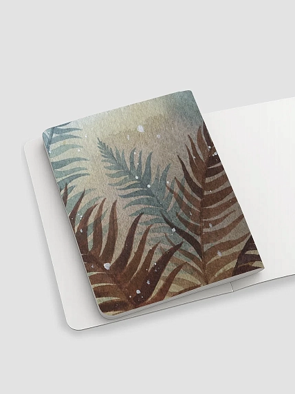 Тетрадь «Безмятежность», иллюстратор Анна Спешилова, А5, 40 листов, синий, фото 2.