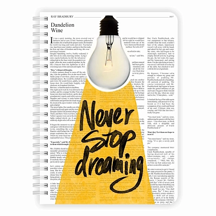 Блокнот в точку Creative «Never 2.0», фото 1.