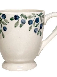 Кружка ручной работы Верба керамика классика «Черника», керамика, 250 мл